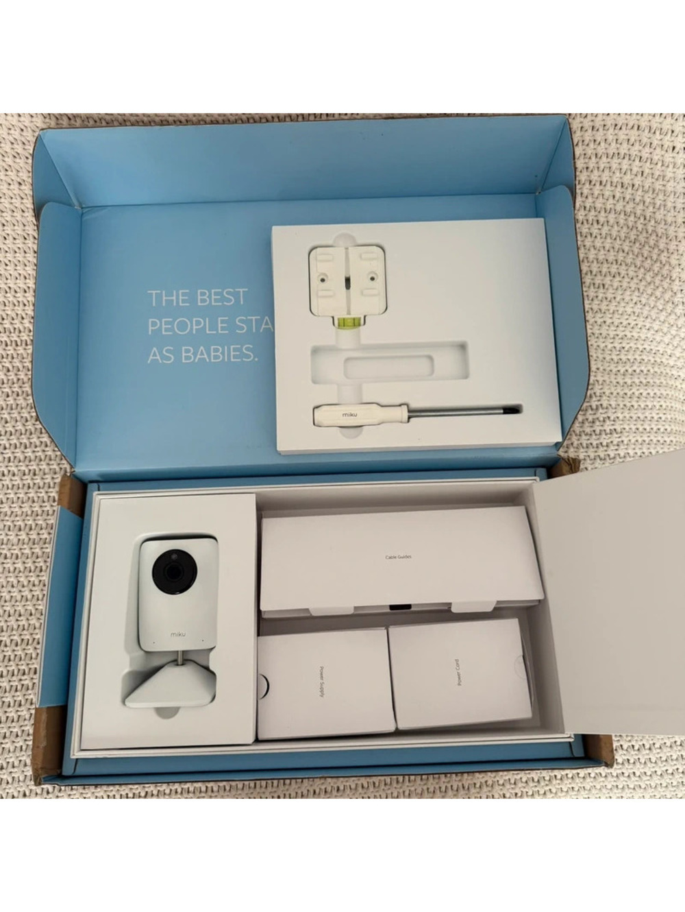 Miku Smart Baby Monitor System real time breathing and sleep tracking